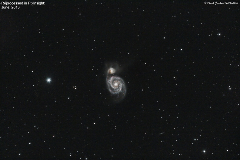 Messier 51 The Whirlpool Galaxy