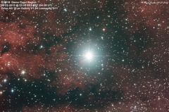 Gama Cygni Region with Partial IC1318 Nebulosity