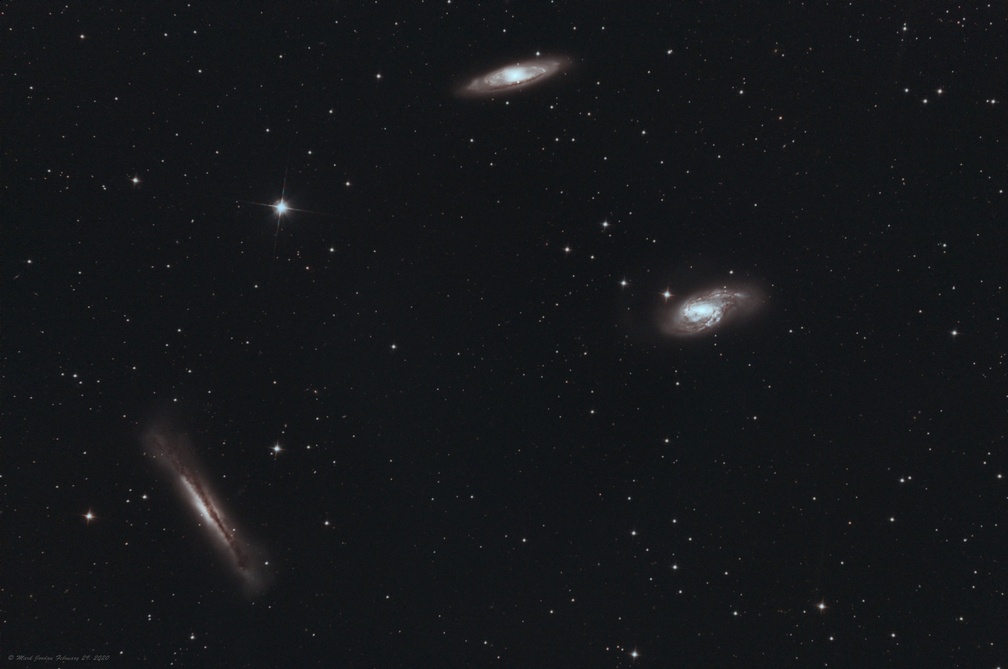Leo's Trio (M65, M66, and NGC3628)