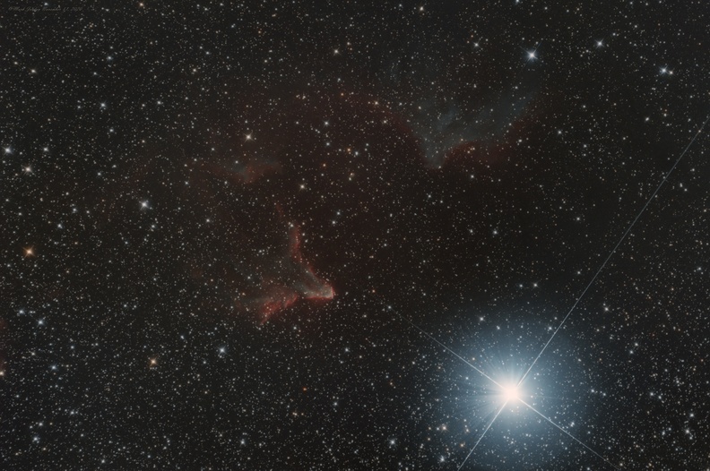 IC59 & 63 With Gamma Cassiopeiae (Navi)