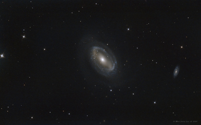 NGC4725 The One Arm Spiral