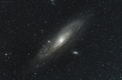 Messier 31 The Andromeda Galaxy (70mm Meade)